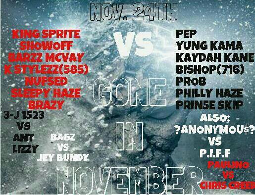 PAULINO vs CHRISTOPHER CREED #16BarzRapBattleLeague